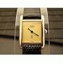 Vintage/Antique watch: Pre-owned Women's Cartier Watch Vermeil Gold Dial Swiss Manual Wind Movement 1970-80's