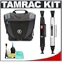 Tamrac 5533 Adventure Messenger 3 Digital SLR Camera Bag (Black/Gray) + Accessory Kit for Canon Rebel T3, T3i, T1i, T2i, EOS 60D, 50D, 5D, 7D, Nikon D3000, D3100, D5000, D7000, D300s, Olympus Evolt E-5, E-30, E-620 & Sony Alpha A560, A580, A33, A55