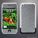 iphone Silver Glitter GEL SKIN ip-g95