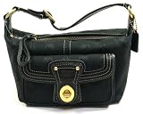 AUTHENTIC COACH LEGACY SIGNATURE SMALL/COSMETIC TOP HANDLE POUCH 40224