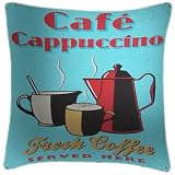 Cafe Cappuccino Fresh Coffee Cushion - Martin Wiscombe Cushions