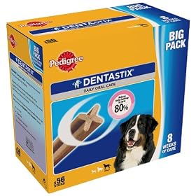 PEDIGREE Dentastix for Large Dogs 56 sticks 2160 g (Pack of 3)