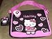 Hello Kitty Messenger Bag Black and Pink