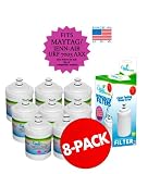 (8-Pack) Maytag UKF5001AXX Compatible Refrigerator Water and Ice Filter by Oasis Premier