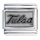 University Of Tulsa Licensed Sports Italian Charms Bracelet Link