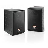 Buy JBL Control Monitor High Performance Bookshelf Loudspeaker with Wall-Mount Brackets (Black) 