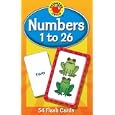 Numbers 1 to 26 Flash Cards (Brighter Child Flash Cards)