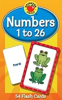 Numbers 1 to 26 Flash Cards (Brighter Child Flash Cards)