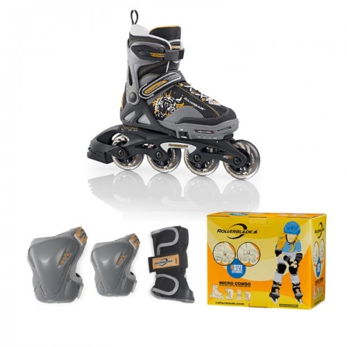 ROLLERBLADE ローラーブレード ジュニア用インラインスケート SPITFIRE-COMBO NOIR-ORANGE