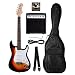 Rocktile Banger's Pack E-Gitarren Set, 7-teilig sunburst
