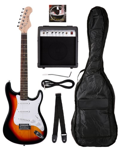 Produkt-Bild: Rocktile Banger's Pack E-Gitarren Set, 7-teilig sunburst