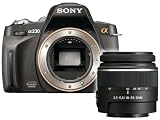 Sony DSLR-A230L SLR-Digitalkamera (10 Megapixel, BIONZ Bildprozessor) inkl. 18-55 mm Objektiv