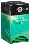 Stash Premium Super Irish Breakfast Black Tea, Tea Bags, 20-Count Boxes (Pack of 6)