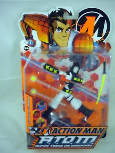 Childrens Toyshop  Toys : ACTION MAN ATOM ALPHA TEENS ON MACHINES JO-LAN ATTACK DRAGON Figure