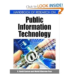 Handbook of Research on Public Information Technology