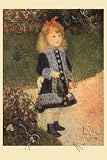 Canvas Print, A Girl with a Watering Can - 12 x 18