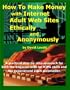 How to Make Money with Internet Adult Web Sites, Ethically and Anonymously