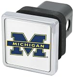 Michigan Wolverines Chrome Trailer Hitch Cover