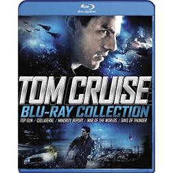 Tom Cruise Blu-ray Collection (Collateral / Days of Thunder / Minority Report / Top Gun / War of the Worlds)