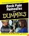 Back Pain Remedies for Dummies