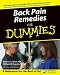 Back Pain Remedies for Dummies