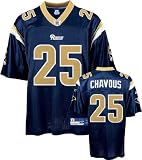 Corey Chavous St. Louis Rams Navy NFL Replica Jersey