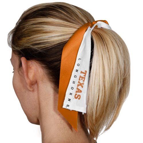 Texas Longhorns Streamer Ponytail Holder