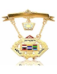 Masonic 10K Yellow Gold Brooches