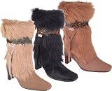 Bearpaw Womens Mukluk Goat Fur Boot - Style 488 Mika