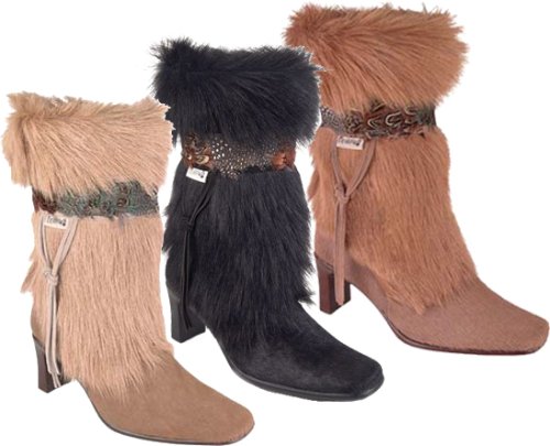 Bearpaw Womens Mukluk Goat Fur Boot - Style 488 Mika