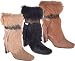 Bearpaw Womens Mukluk Goat Fur Boot - Style 488 Mika