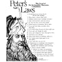 (24x36) Peter Diamandis PETER'S LAWS Humor College Poster SEDS