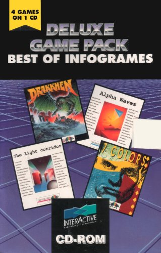 External hard drive:4 Games on 1 Cd Deluxe Game Pack Best of Infogrames: Drakkhen, Alpha Waves, the Light Corridor, 7 Colors: Interactive Publishing Corporation Cd-rom