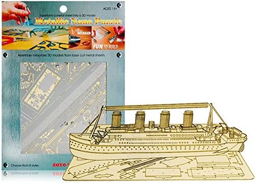Titanic DIY Metal Building Block Model Toy