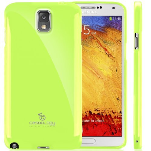 Galaxy Note 3 Case, CaseologyÂ® [Daybreak Series] Slim Fit Shock Absorbent Cover [Lime] [Slip Resistant] for Samsung Galaxy Note 3 - Lime