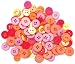 Blumenthal Lansing Favorite Findings Basic Buttons Assorted Sizes, 130/Pkg, Flora
