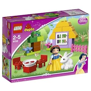 【クリックで詳細表示】レゴ デュプロ プリンセス 白雪姫のおうち 6152