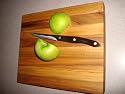 Solid Teak Wood Cutting Board made from 100% responsible, reforested teak from democratic Costa Rica. Dishwasher safe! FSC certified.