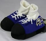 Baltimore Ravens NFL Premium Baby Sneaker Slippers - 3-6 Months