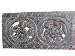 Exquisite Carving Kamasutra Hand Carving Wooden India Furniture Wall Headboard 36 Inch