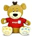 Smart-e-Bear, The First Soft Bear With Smart-e Software by Intellitoys and Kids Preferred, Beige/Whi