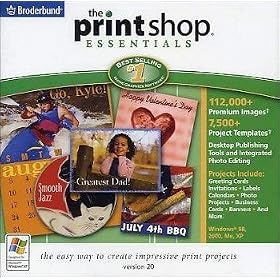 PRINTSHOP ESSENTIALS 20 by Riverdeep