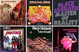 6 CD Pack - black sabbath