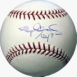 Roger Clemens Autographed MLB Baseball with CY 7 Inscription