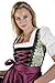 Dirndl Womens 3-Piece Balconette-Style Dirndl Longer Length