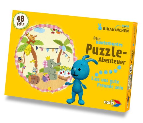 Noris Spiele 606037365 - Kika - Puzzle - Lass uns gute Freunde sein, 48-teilig Preisvergleich
