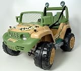 Review srbWorld  / Monster Jeep Twin Seat 12V Battery Powered Ride-On - Jungle
