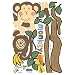 Monkey Hanging Over Tree Kids/Nursery Peel&Stick Wall Art Sticker Decal