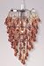 LAMPS BEAUTIFUL Contemporary Lighting and Lamps--Amber Crystal Hanging Pendant Light by Eurofase--Excellent customer service--see our feedback