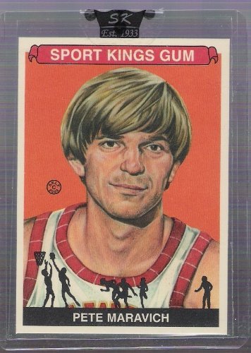 PETE MARAVICH 2009 Sportkings Series C #124 Card Atlanta Hawks Basketball